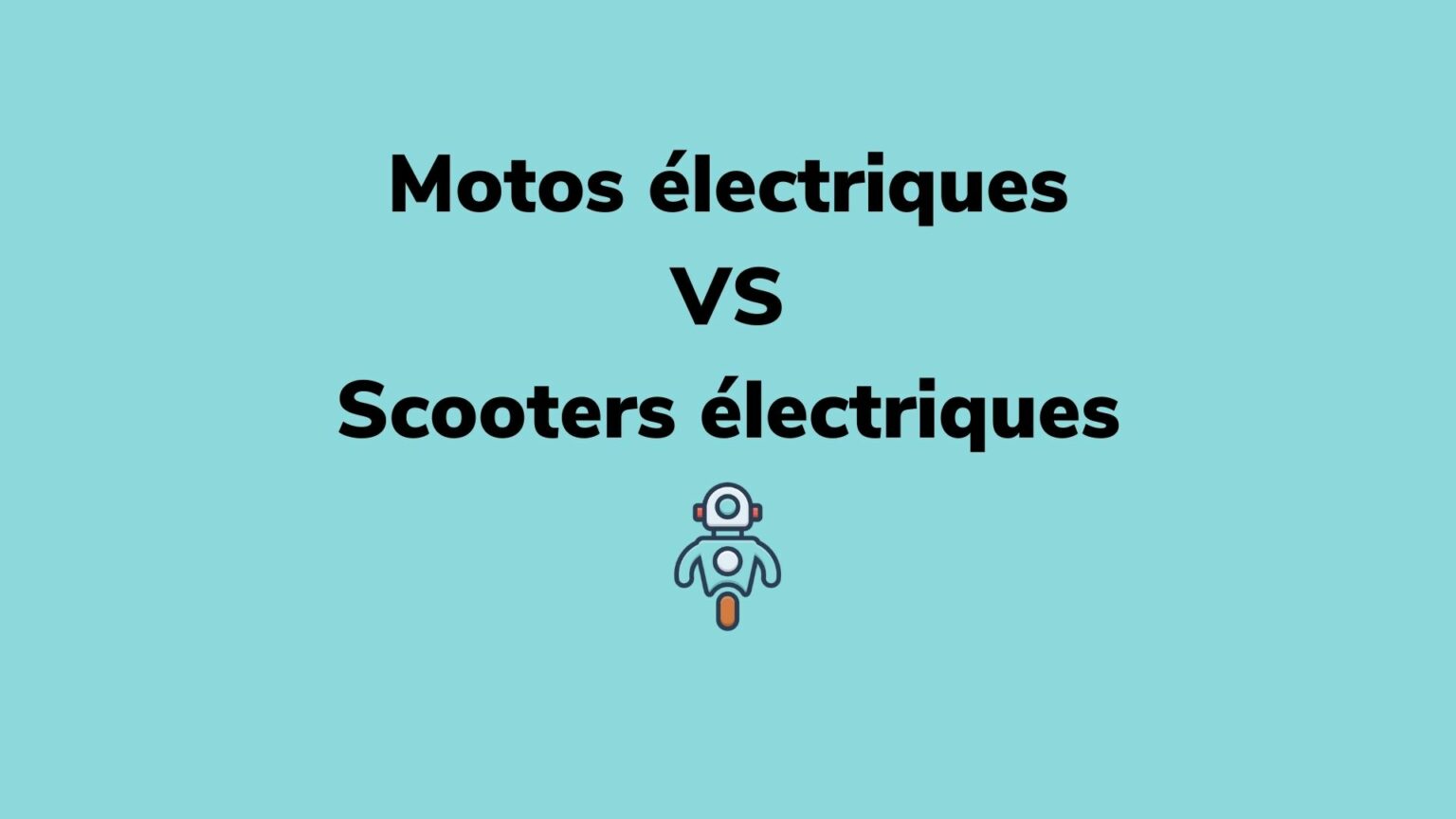Quelles sont les différences entre un scooter électrique et une moto électrique ? Moto Droïd